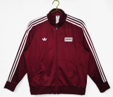 2026 AD x OASIS Red Retro Style Jacket
