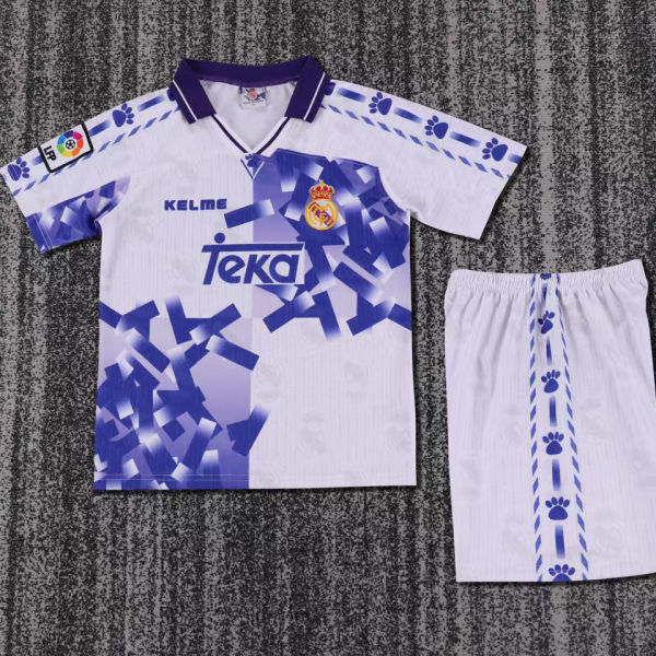 1996/1997 RM Third Retro Kids Soccer Jersey