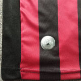 2009/10 AC Milan Home Kids Retro Long Sleeve Soccer Jersey