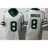 RODGERS #8 Men's New York Jets NFL Jersey 喷气机   (3代）