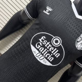 2025 Celta 100th Anniversary Edition Black Player Version Soccer Jersey