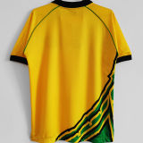 1998 JAMAICA Home Yellow Retro Soccer Jersey
