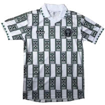 1994 Nigeria White Retro Soccer Jersey