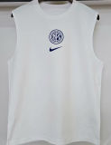 2025 In Milan White Pure Cotton Vest Jersey