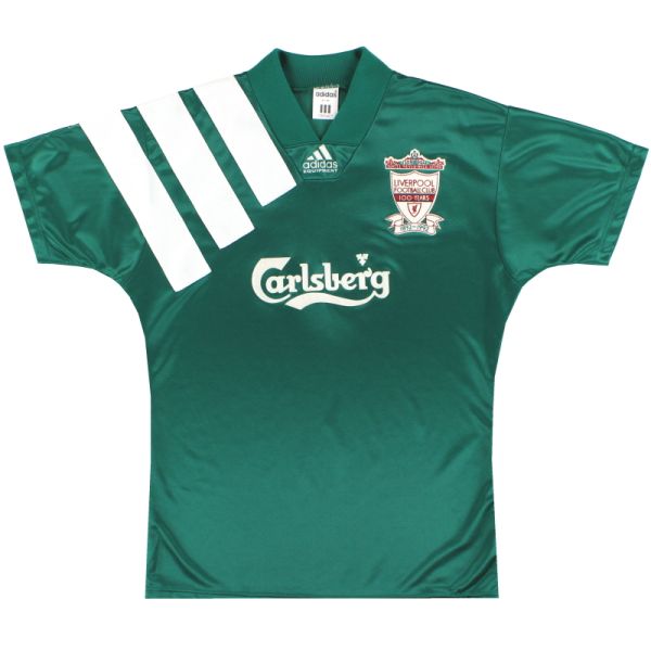 1992/93 LFC  Away Green Retro Soccer Jersey