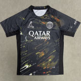 2026 PSG Dark Night Edition Black Fans Soccer Jersey
