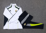 2025/26 RM White Kids Jacket Tracksuit