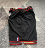 76ers White Four Bags NBA Pants