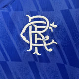 2024/25 Glasgow Rangers Home Blue  Fans Jersey