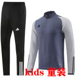 2024 AD~ Grey Kids Sweater Tracksuit