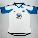 1999/2000 Newcastle Away White Retro Soccer Jersey