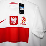 2012 Poland Home White Retro Soccer Jersey