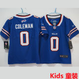 COLEMAN #0 Buffalo Bills Kids NFL Jersey 布法罗比尔