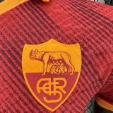 2024 Roma ASR Originals Red Player Version Soccer Jersey 无胸前广告