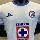 20224/25 Cruz Azul Away White Player Soccer Jersey