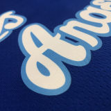 LA Lakers Bryant # 24 Blue NBA Jerseys Hot Pressed