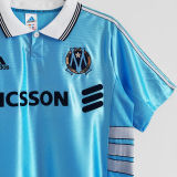 1998/99 MS Away Blue Retro Soccer Jersey