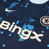 2025 CFC Sapphire Blue Vest Training Jersey(A Set)