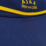 2000/01 AJ Away Yellow Retro Soccer Jersey