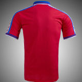 1996 Czech Home Red Retro Soccer Jersey