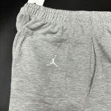 2025 Jordan Grey Pure Cotton Fabric Casual Short Pants M16