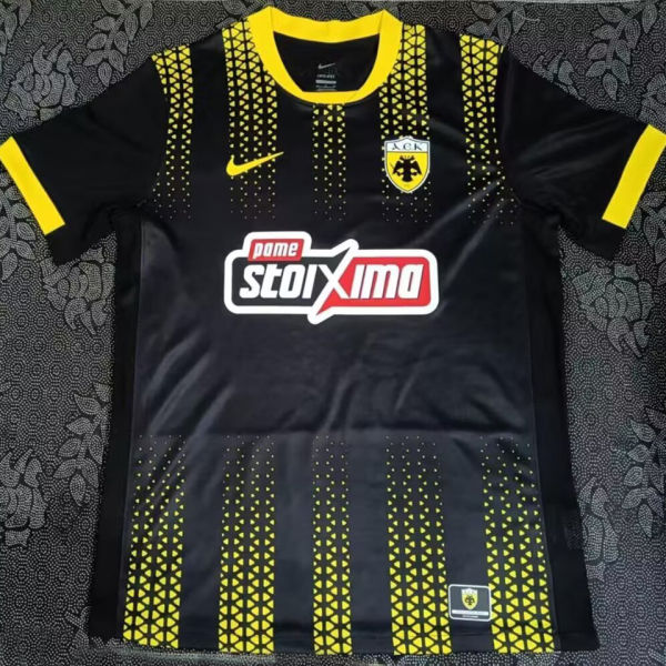 2025/26 AEK Athens Third Fans Soccer Jersey 雅典AEK