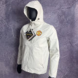 2024/25 M Utd White Windbreaker