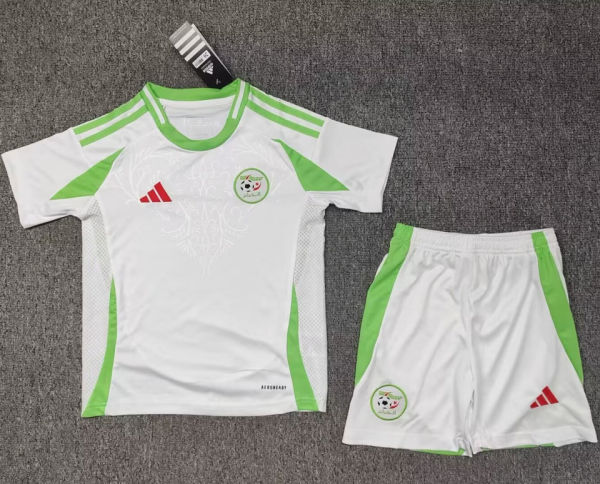 2025 Algeria Home White Kids Jersey
