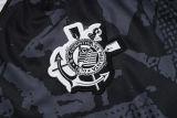 2025/26 Corinthians Black Jacket Tracksuit 喷墨