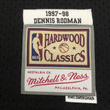 1998 Bulls RODMAN #91 Retro Black NBA Jersey