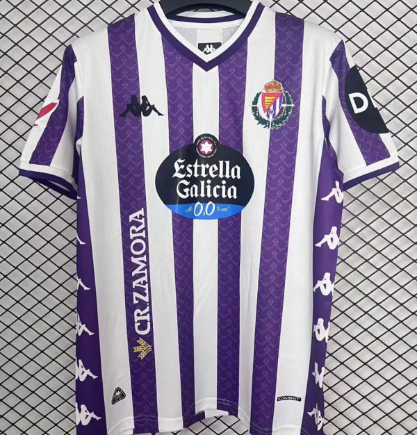 2025/26 Real Valladolid Home Fans Soccer Jersey