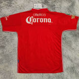 2000/01 Deportivo Toluca Home Red Retro Soccer Jersey 托卢卡
