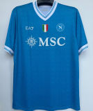 DE BRUYNE #11 Napoli 1:1 Quality Home Fans Soccer Jersey 2025/26 (Have Champion Patch 胸前章 And SORGESANA 号下广告)★★