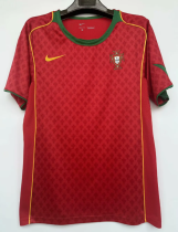 2004 Portugal Home Retro Soccer Jersey