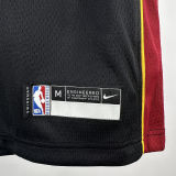 2024/25 Miami Heat WADE #3 Black Kids NBA Jersey
