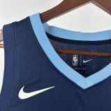 Grizzlies MORANT #12 Dark Blue NBA Jerseys Hot Pressed