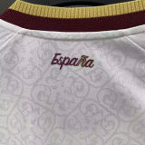 2026/27 Spain Away Player Version Long Sleeve Soccer Jersey