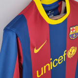 2011 BA Home Long Sleeve Retro Soccer Jersey