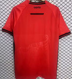 2025/26 Albania Home Red Fans Soccer Jersey 阿尔巴尼亚