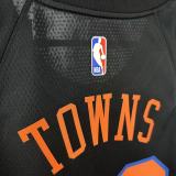 2026 NY Knicks TOWNS #32 Black NBA Jersey