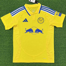 2024/25 Leeds United Away Yellow Fans Soccer Jersey