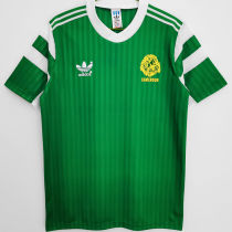 1990 Cameroun Home Green Retro Soccer Jersey