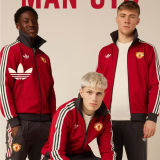 2025 M Utd Red Retro Jacket  (Only A Jacket) 单件上衣