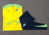 2025 Brazil Yellow Sweater Tracksuit