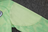 2026/27 Man City Light Green Kids Sweater Tracksuit