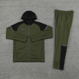 2024/25 Puma Blackish Green Hoody Zipper Jacket Tracksuit