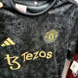 2024 M Utd AD x  Stone Roses Black Player Version Jersey