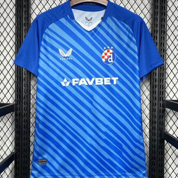 2024/25 Dinamo Zagreb Home Fans Soccer Jersey   萨格勒布迪纳摩