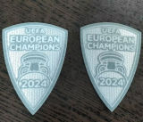 UEFA EUROPEAN CHAMPIONS Patch 2024 欧洲杯冠军章 胸前三角章板牙用 (You can buy it Or tell me to print it on the Jersey )