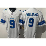 WILLIAMS #9 Men's Detroit Lions NFL Jersey 雄狮     (3代）